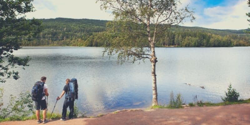 Walk-up camping